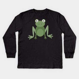 Green toad Kids Long Sleeve T-Shirt